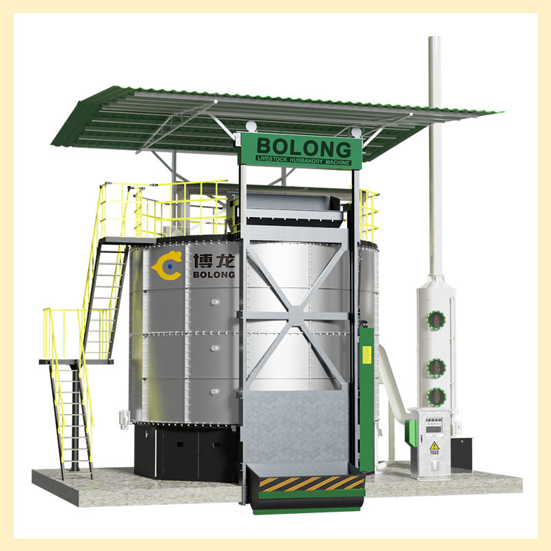 Reinforced commercial composting machine for sale